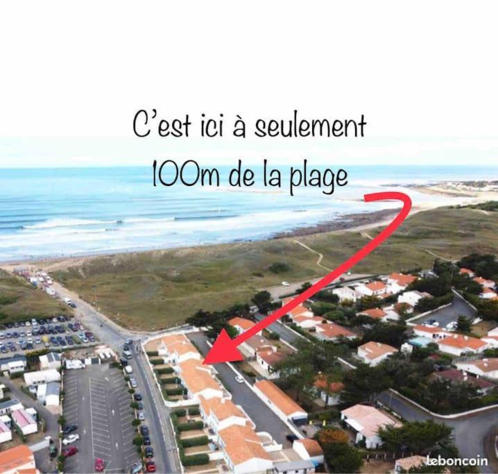 Charmante Maison De Plage Brétignolles-sur-Mer Екстериор снимка
